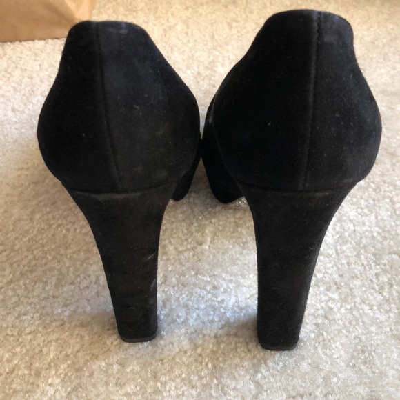 Miu Miu Platform Glitter Heels - Picture 4 of 6